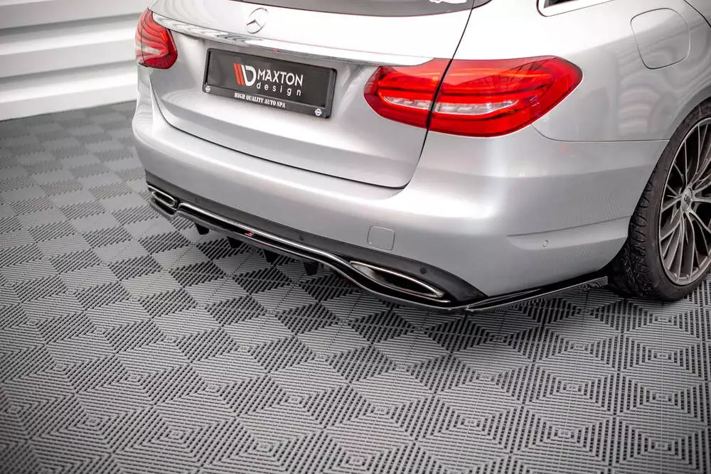 Rear Splitter (With Vertical Bars) Mercedes-benz C W205