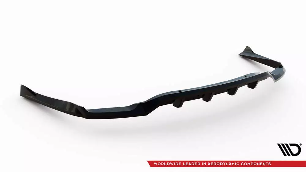Rear Splitter (With Vertical Bars) Mercedes-benz Cla C117 Facelift - Image 5