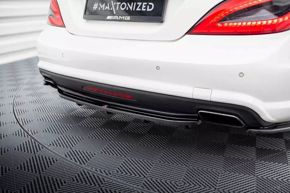 Rear Splitter (With Vertical Bars) Mercedes-benz Cls Amg-line C218