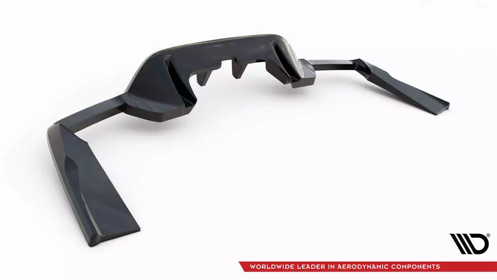 Rear Splitter (With Vertical Bars) V.1 Mercedes-amg Glc 63 Suv X253 - Image 5