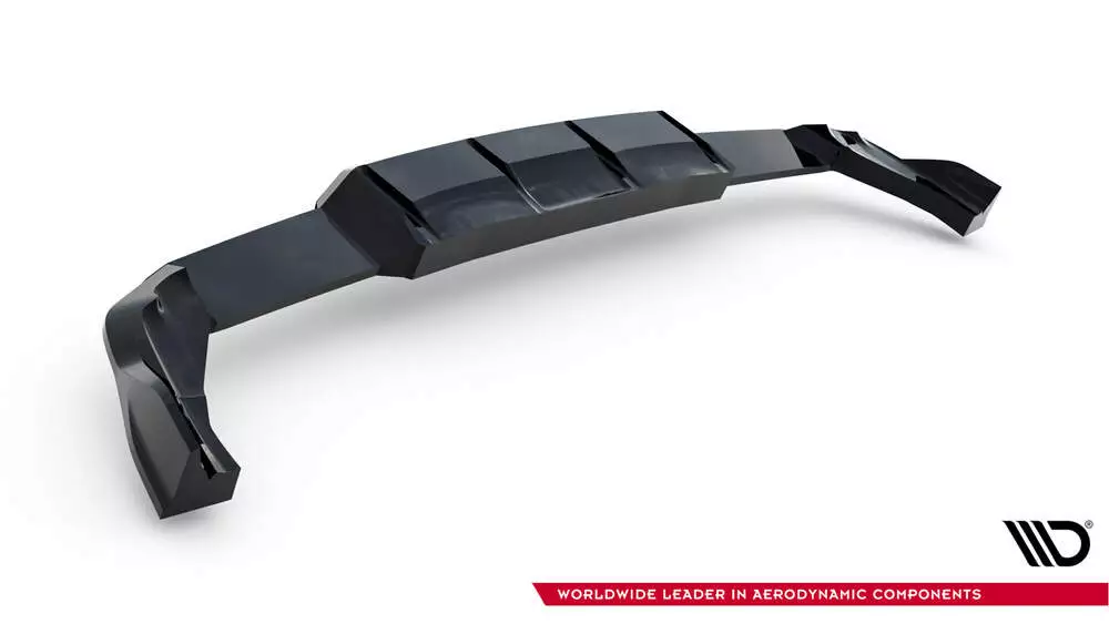 Rear Splitter (With Vertical Bars) V.1 Volkswagen Golf R Mk8 / Mk8 Facelift - Image 9
