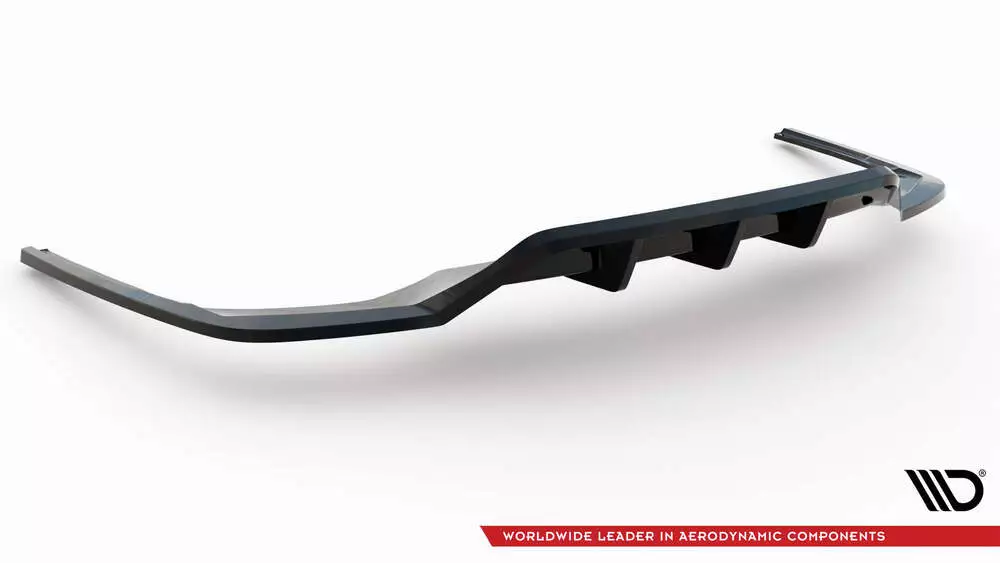 Rear Splitter (With Vertical Bars) V.2 Audi A4 S-line B9 Facelift - Image 5