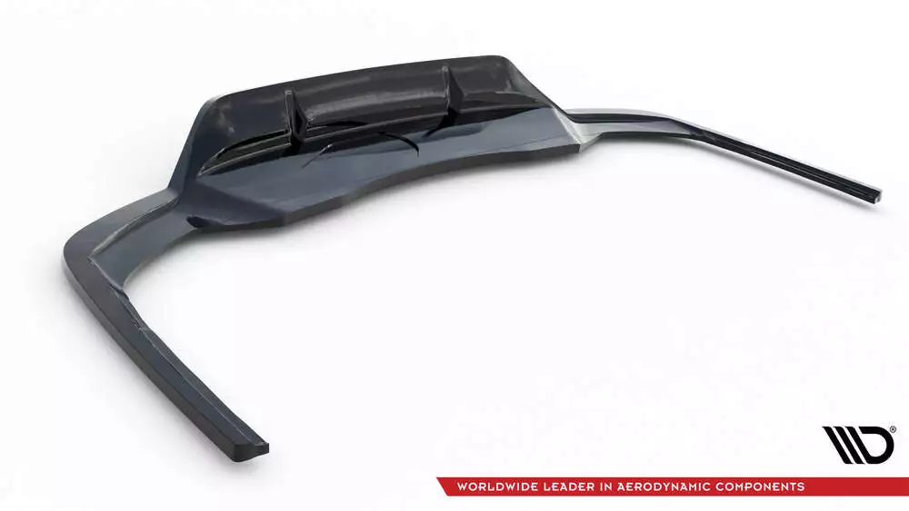 Rear Splitter (With Vertical Bars) V.2 Audi A4 S-line B9 Facelift - Image 6