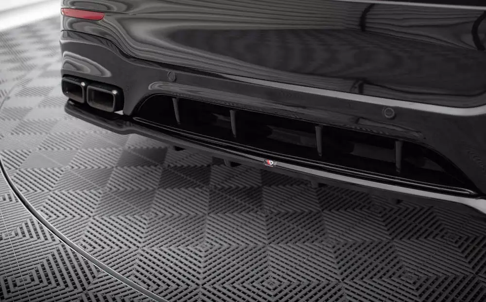 Rear Splitter (With Vertical Bars) V.2 Mercedes-amg Glc 63 Suv X253 - Image 3
