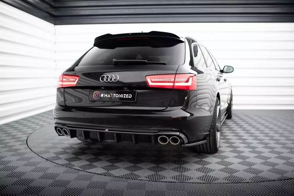 Rear Valance Audi A6 Sedan / Avant C7 (Version With Dual Exhausts On ...
