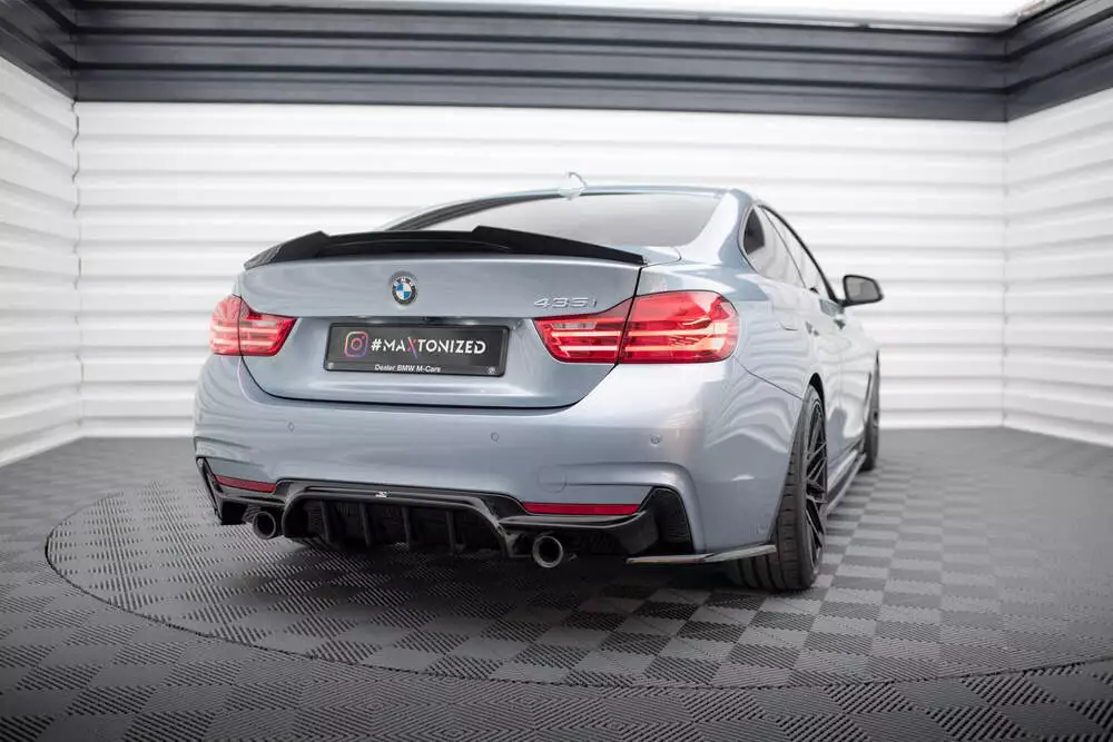 Rear Valance Bmw 4 Coupe / Gran Coupe / Cabrio M-pack F32 / F36 / F33 (Version With Single Exhausts On Both Sides)