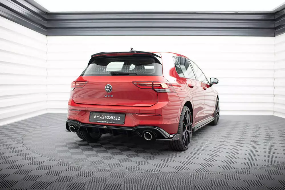 Rear Valance + Exhaust Ends Imitation Volkswagen Golf Gte / R-line Mk8 / Mk8 Facelift - Image 2