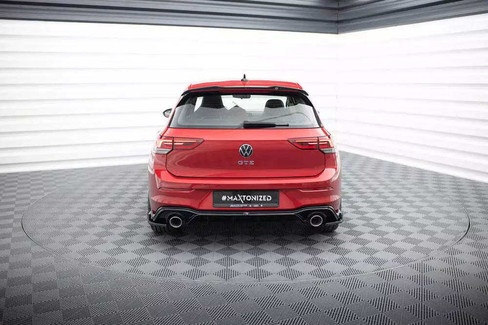 Rear Valance + Exhaust Ends Imitation Volkswagen Golf Gte / R-line Mk8 / Mk8 Facelift - Image 5
