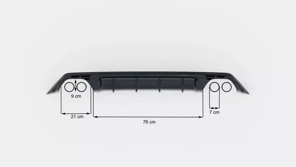 Rear Valance Ford Focus Hatchabck St-line - Image 4