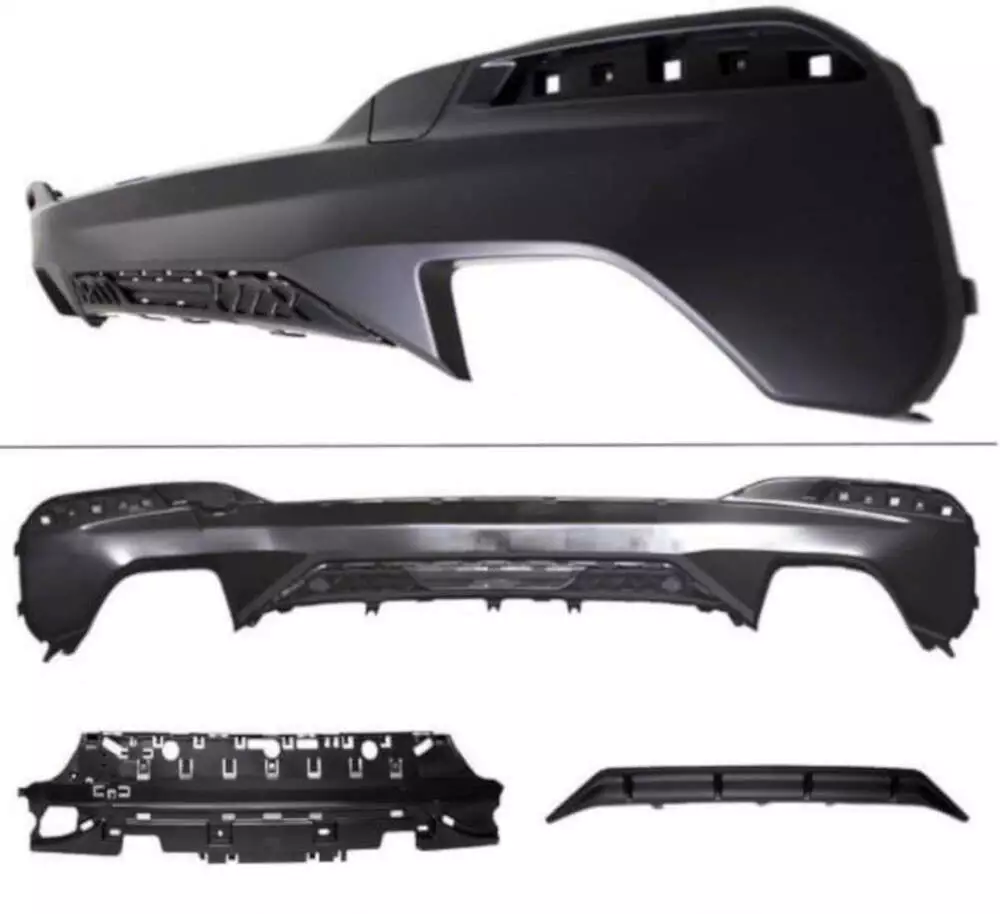 Rear Valance Sport-performance For Bmw 5er G30 G31 With M-package - Image 2