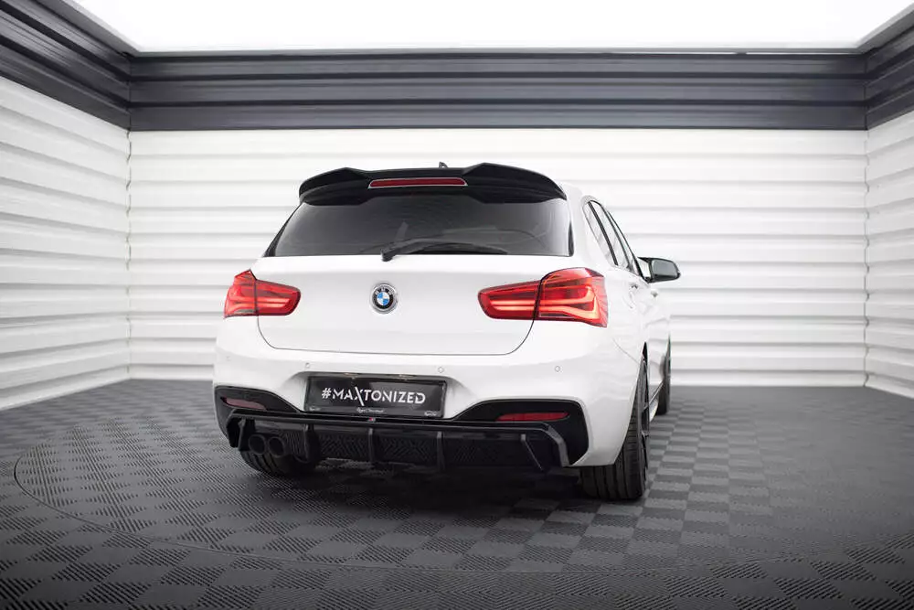 Rear Valance V.3 Bmw 1 M-pack F20 Facelift (Single Side Dual Exhaust Version) - Image 3