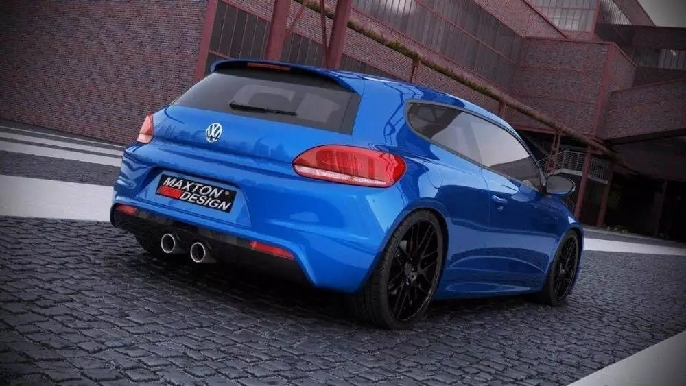 Rear Valance Vw Scirocco Iii R With 2 Exhaust Holes
