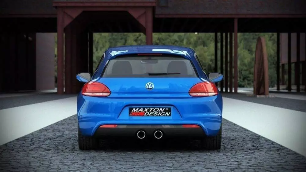 Rear Valance Vw Scirocco Iii R With 2 Exhaust Holes - Image 2