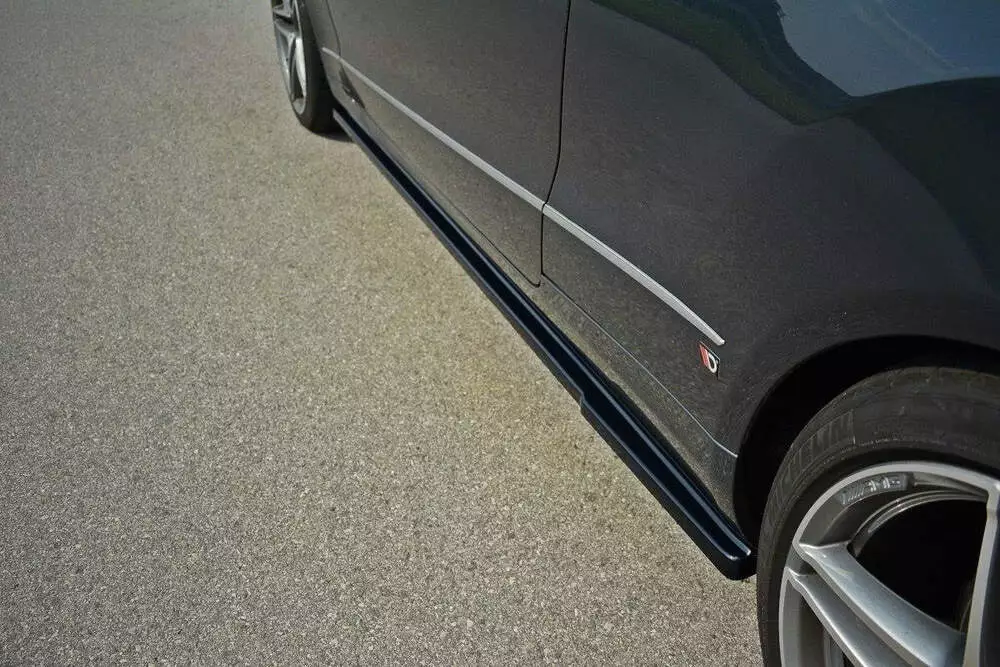 Side Skirts Diffusers Mercedes - Benz E Coupe / Cabrio C207 Facelift / A207 Facelit - Image 3