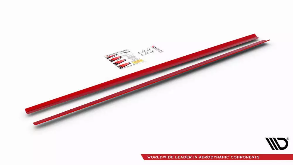 Side Skirts Diffusers Volkswagen Polo Gti / R-line Mk6 - Image 4