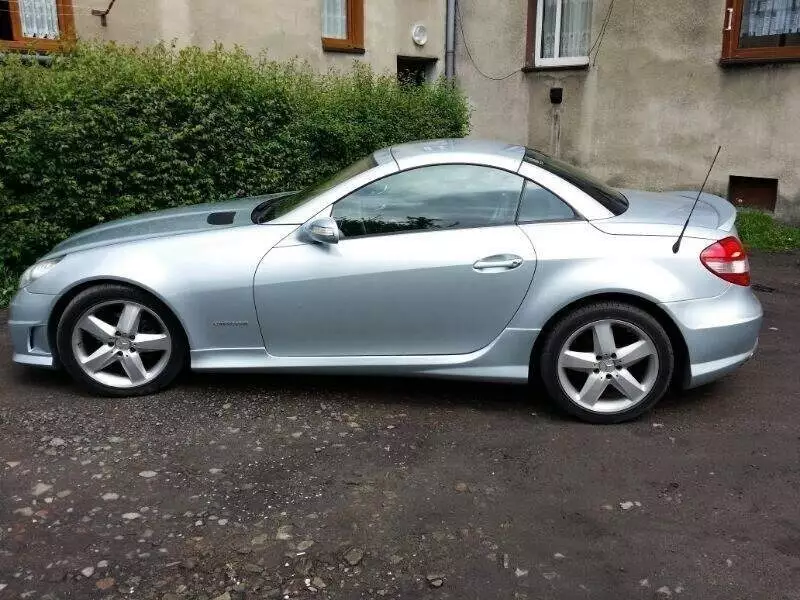Side Skirts Mercedes Slk R171 (Slk R172 Amg Look) Abs Plastic - Image 2