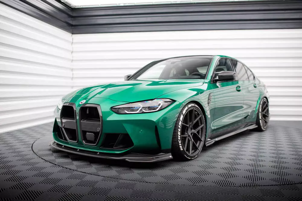 Set Of Prepreg Carbon Fiber Splitters Bmw M3 G80 Sedan