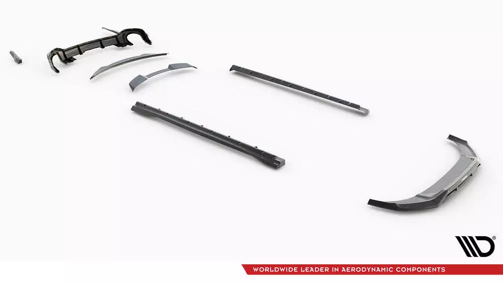 Set Of Prepreg Carbon Splitters Audi Rsq8 Mk1 - Image 2