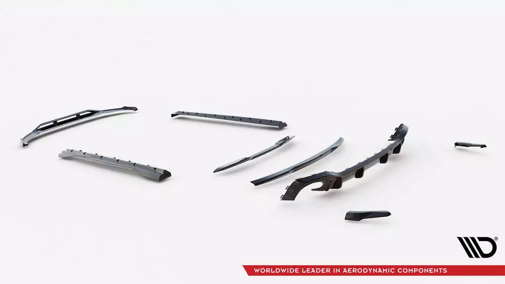 Set Of Prepreg Carbon Splitters Audi Rsq8 Mk1 - Image 3