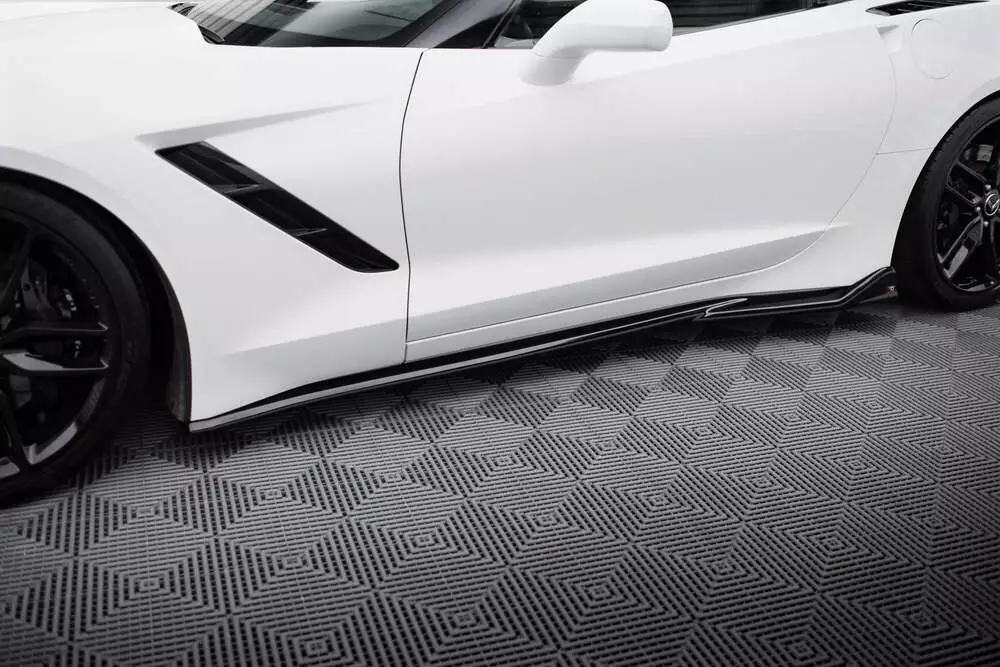 Set Of Splitters Chevrolet Corvette Stingray C7 - Image 5