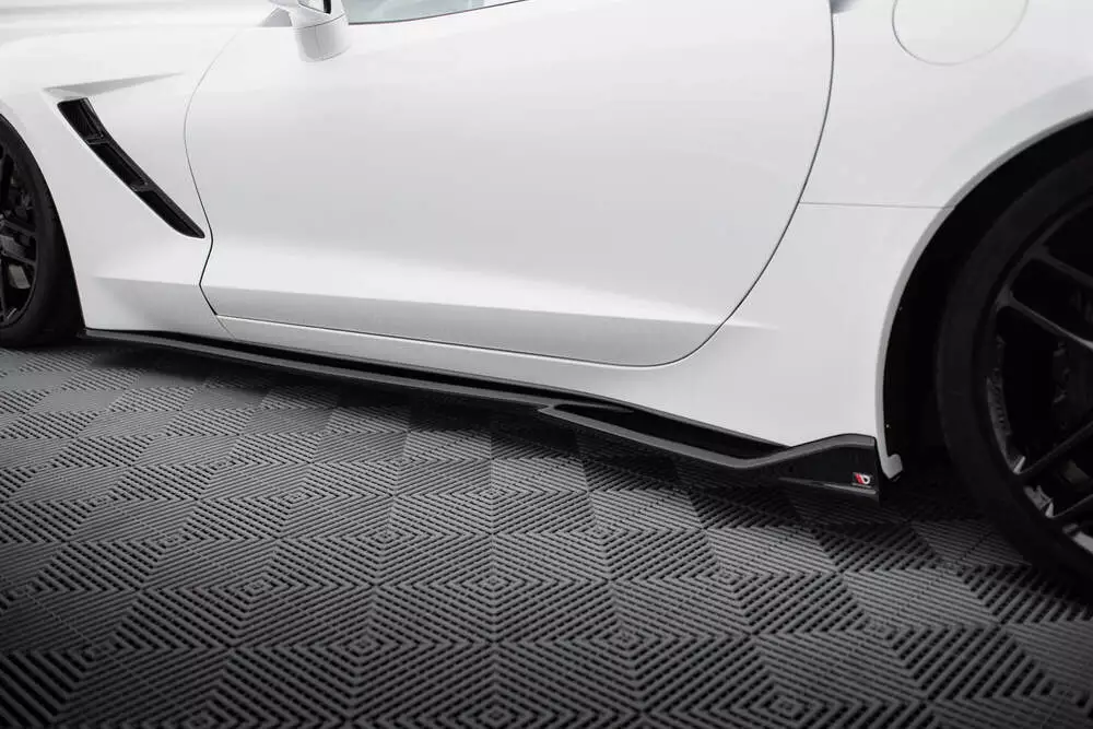 Set Of Splitters Chevrolet Corvette Stingray C7 - Image 6