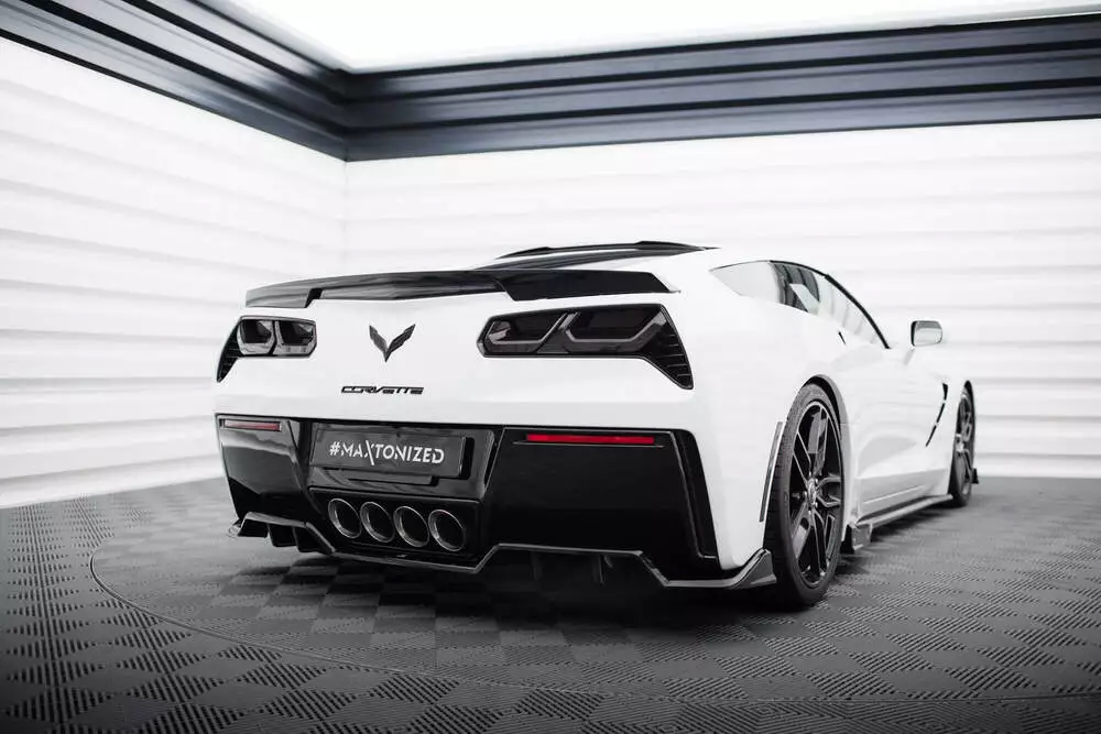 Set Of Splitters Chevrolet Corvette Stingray C7 - Image 8