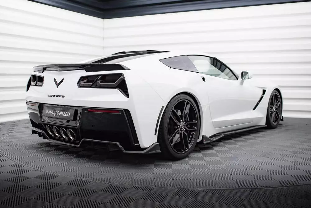 Set Of Splitters Chevrolet Corvette Stingray C7 - Image 9