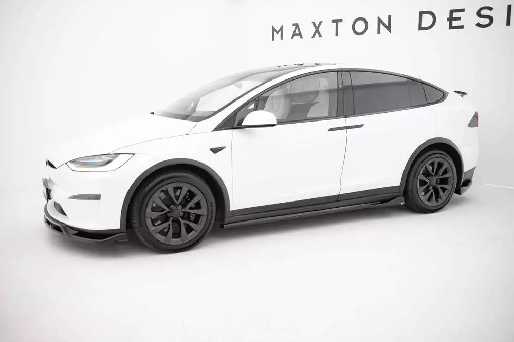 Set Of Splitters Tesla Model X Mk1 Facelift