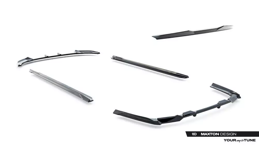 Set Of Splitters V.1 Bmw 5 M-pack G60 - Image 18
