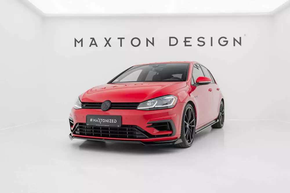Set Of Splitters V.1 Volkswagen Golf R Hatchback Mk7 Facelift - Image 3