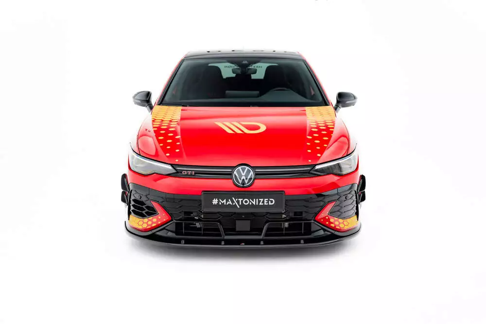 Set Of Splitters V.2 Volkswagen Golf Gti Clubsport Mk8 Facelift - Image 2