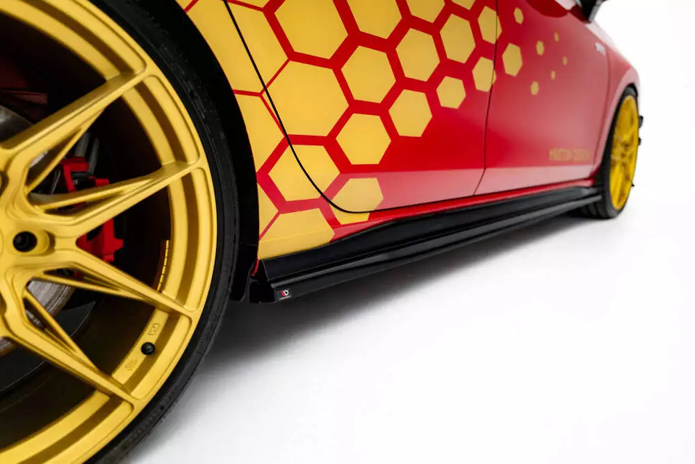 Set Of Splitters V.2 Volkswagen Golf Gti Clubsport Mk8 Facelift - Image 5