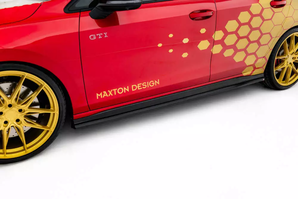 Set Of Splitters V.2 Volkswagen Golf Gti Clubsport Mk8 Facelift - Image 6