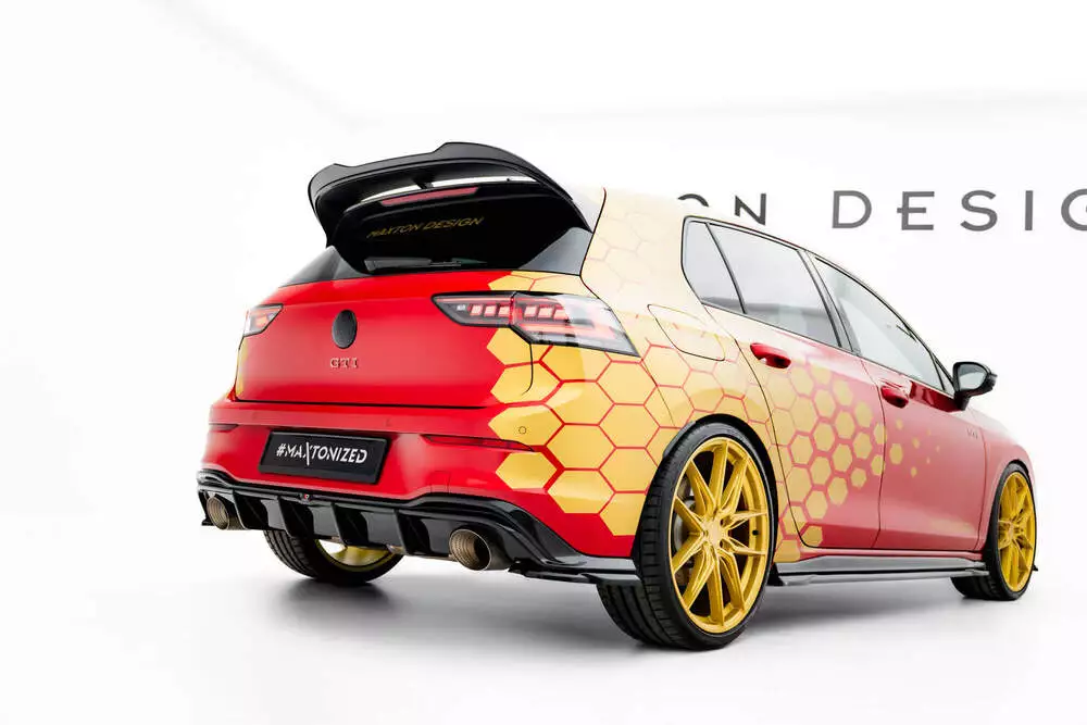 Set Of Splitters V.2 Volkswagen Golf Gti Clubsport Mk8 Facelift - Image 9