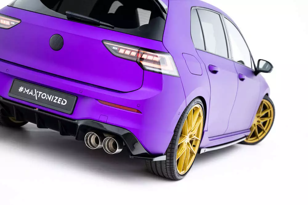 Set Of Splitters V.5 Volkswagen Golf R Mk8 Facelift - Image 10