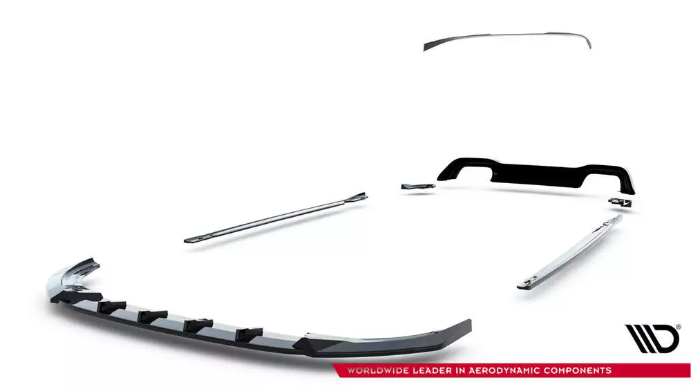 Set Of Splitters V.5 Volkswagen Golf R Mk8 Facelift - Image 16