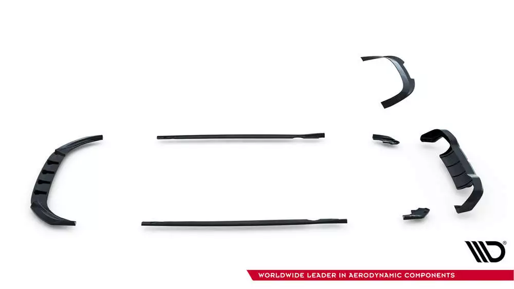 Set Of Splitters V.5 Volkswagen Golf R Mk8 Facelift - Image 17