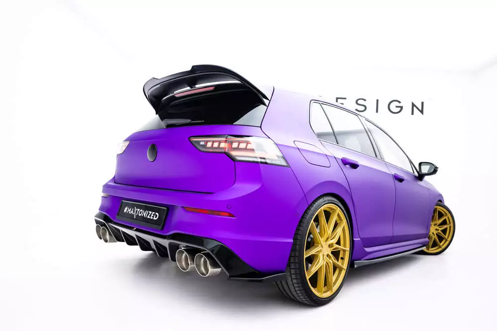 Set Of Splitters V.5 Volkswagen Golf R Mk8 Facelift - Image 9