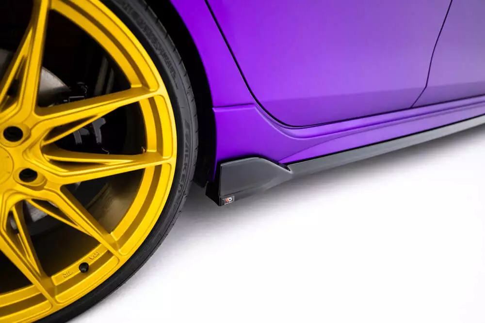 Set Of Splitters V.6 Volkswagen Golf R Mk8 Facelift - Image 11