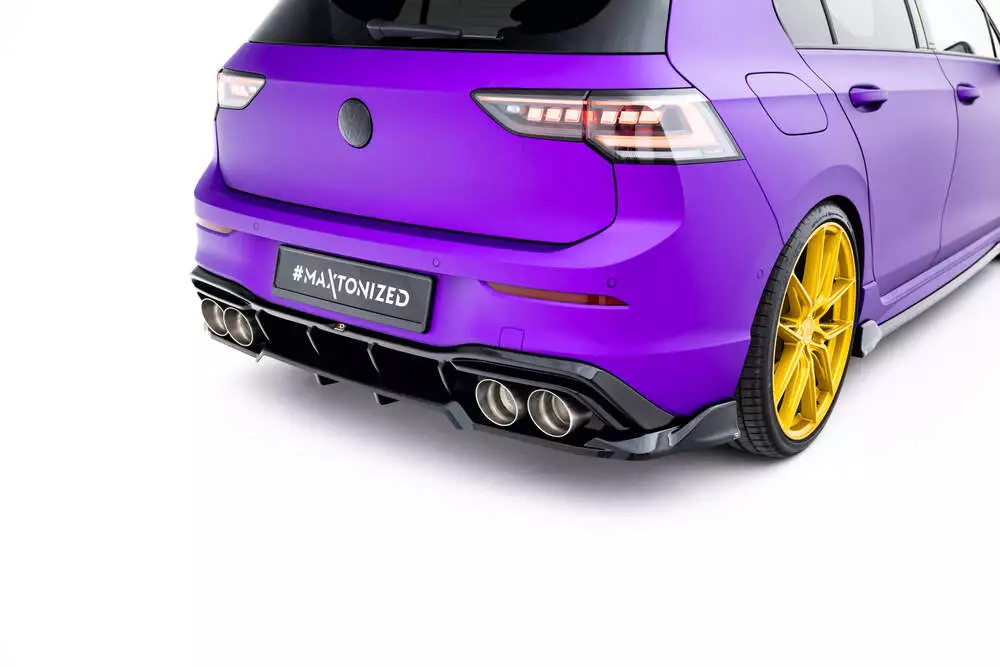 Set Of Splitters V.6 Volkswagen Golf R Mk8 Facelift - Image 14