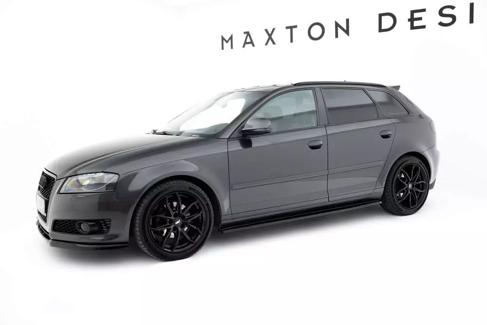 Side Skirts Diffusers Audi A3 Sportback 8p / 8p Facelift - Image 2