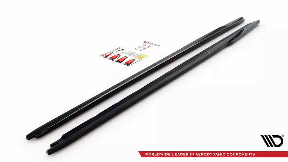 Side Skirts Diffusers Audi A4 B9 - Image 4