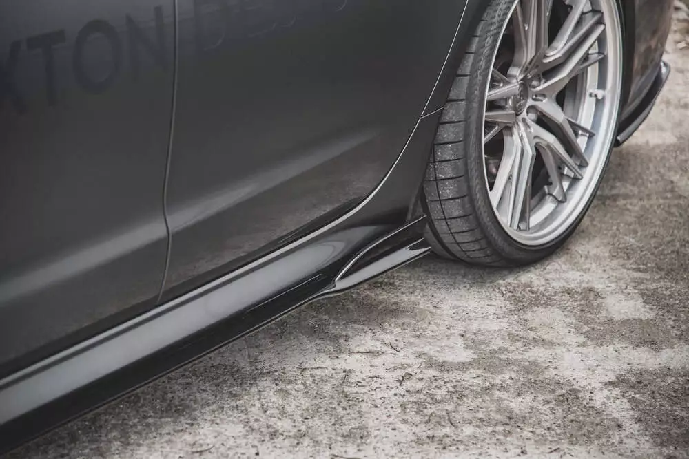 Side Skirts Diffusers Audi A6 / A6 C7 S-line/ S6 C7 Facelift - Image 4