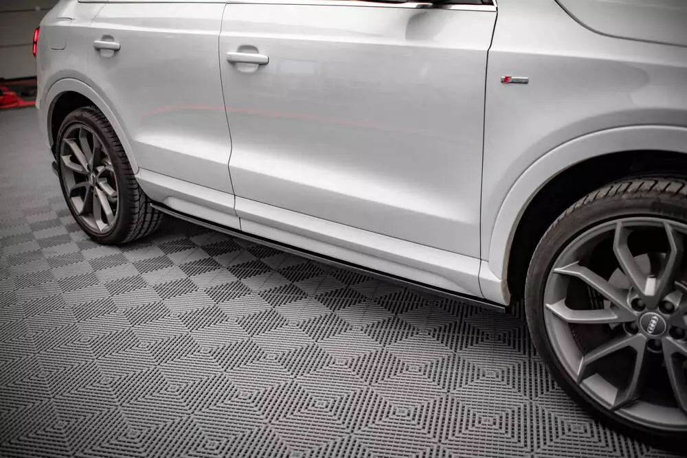 Side Skirts Diffusers Audi Q3 Sport 8u Facelift - Image 2