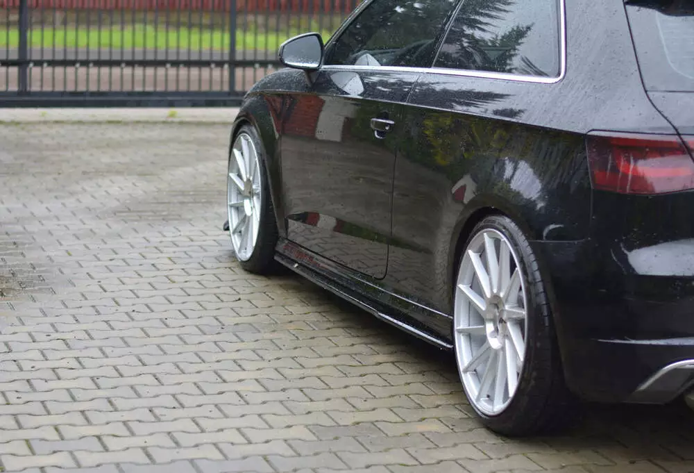 Side Skirts Diffusers Audi S3 / A3 S-line 8v / 8v Fl Hatchback - Image 2