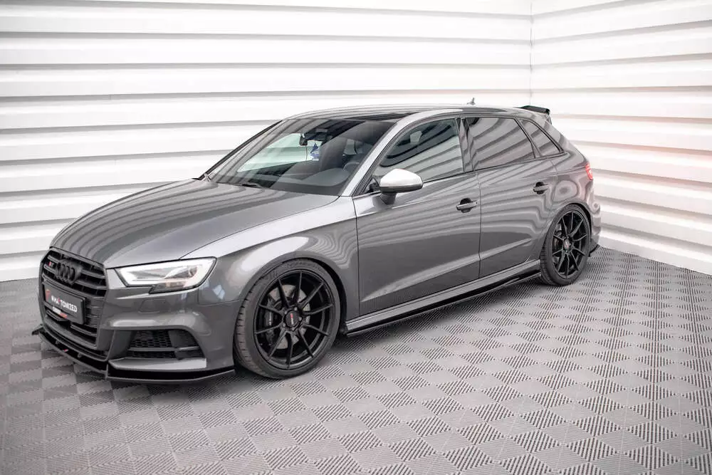 Side Skirts Diffusers Audi S3 / A3 S-line Sportback 8v Facelift - Image 2