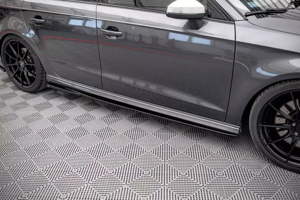 Side Skirts Diffusers Audi S3 / A3 S-line Sportback 8v Facelift - Image 3