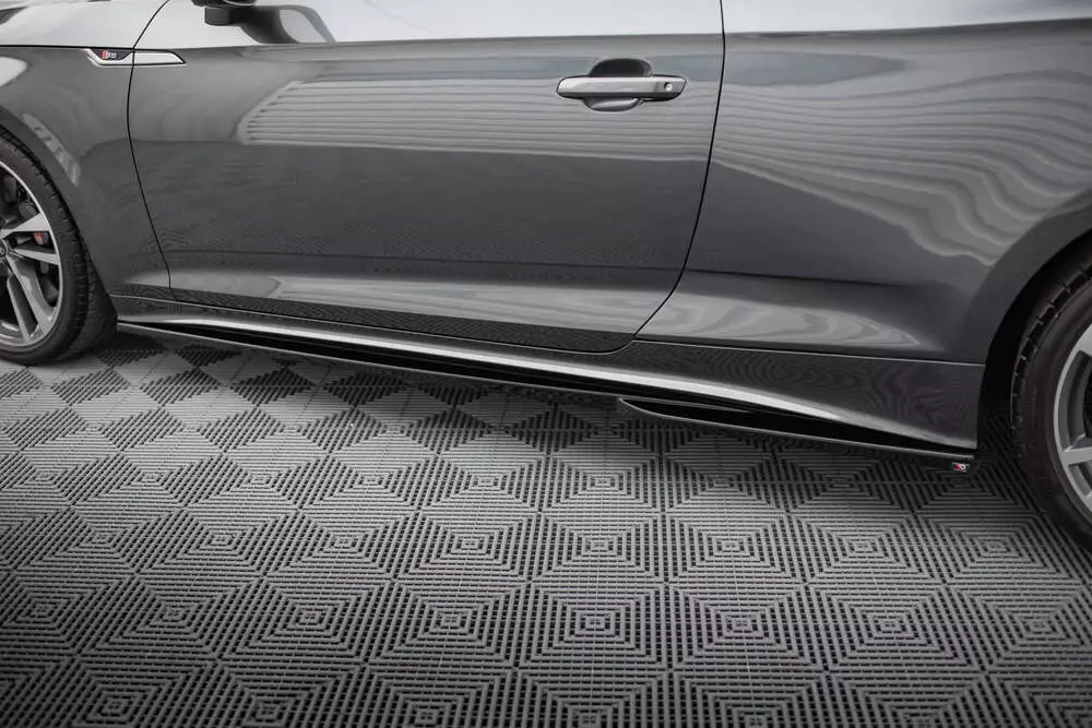 Side Skirts Diffusers Audi S5 Coupe / A5 S-line Coupe F5 Facelift - Image 3