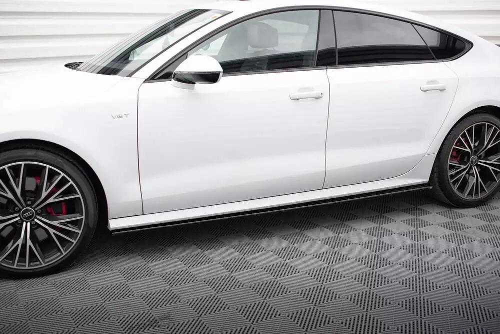 Side Skirts Diffusers Audi S7 / A7 S-line C7 Fl - Image 3