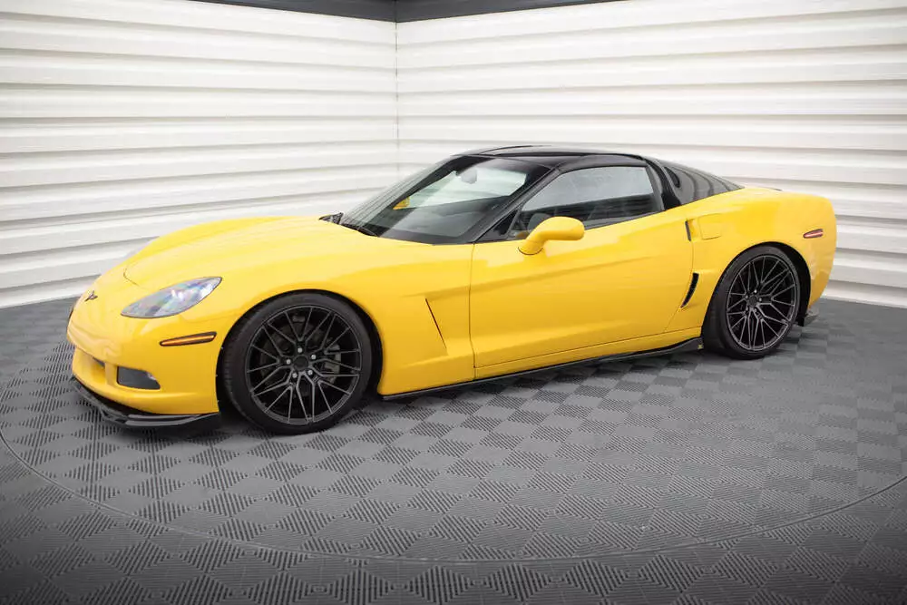 Side Skirts Diffusers Chevrolet Corvette C6 - Image 2